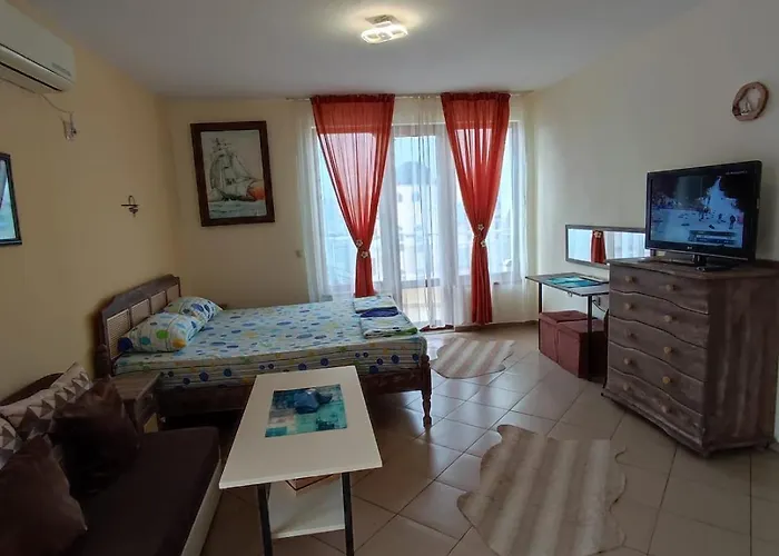 Apartamento - студио в кв сарафово с морски изглед *